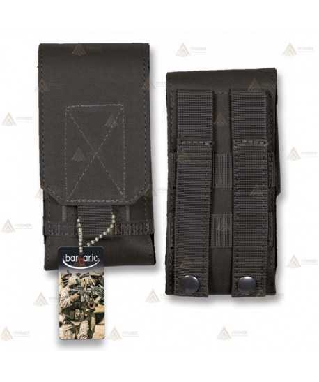 Funda táctica Negra para cargador con sistema Molle