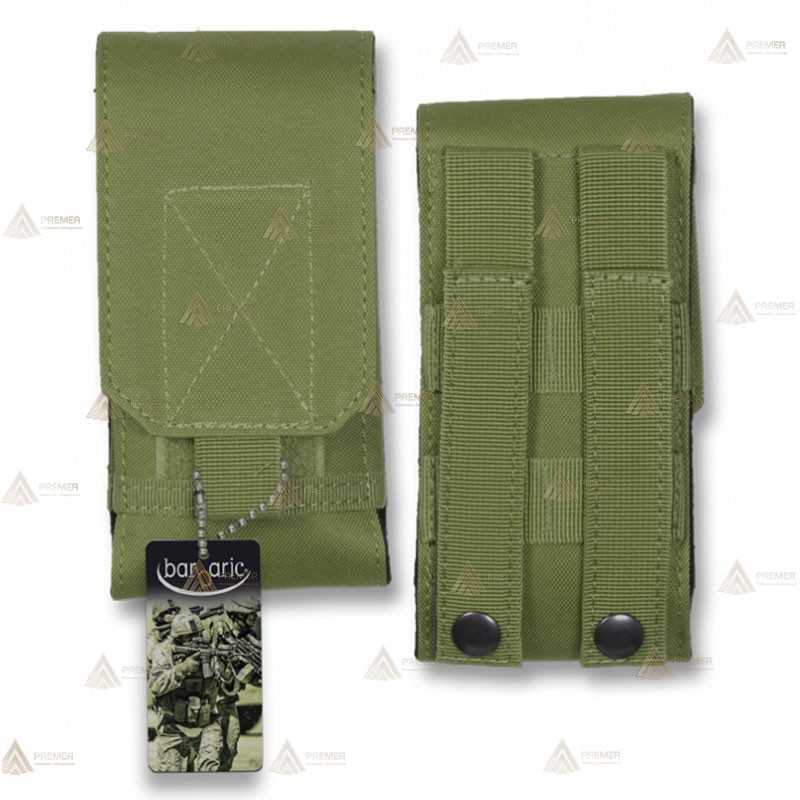 Funda táctica Verde para cargador con sistema Molle