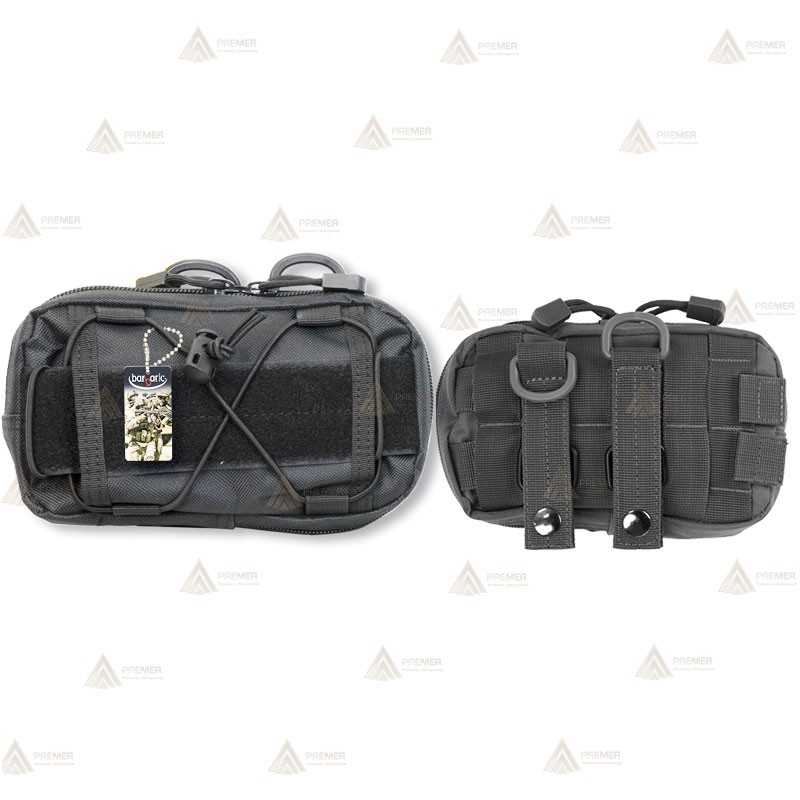 Bolsillo Pouch Negro con sistema Molle (1,4 litros)