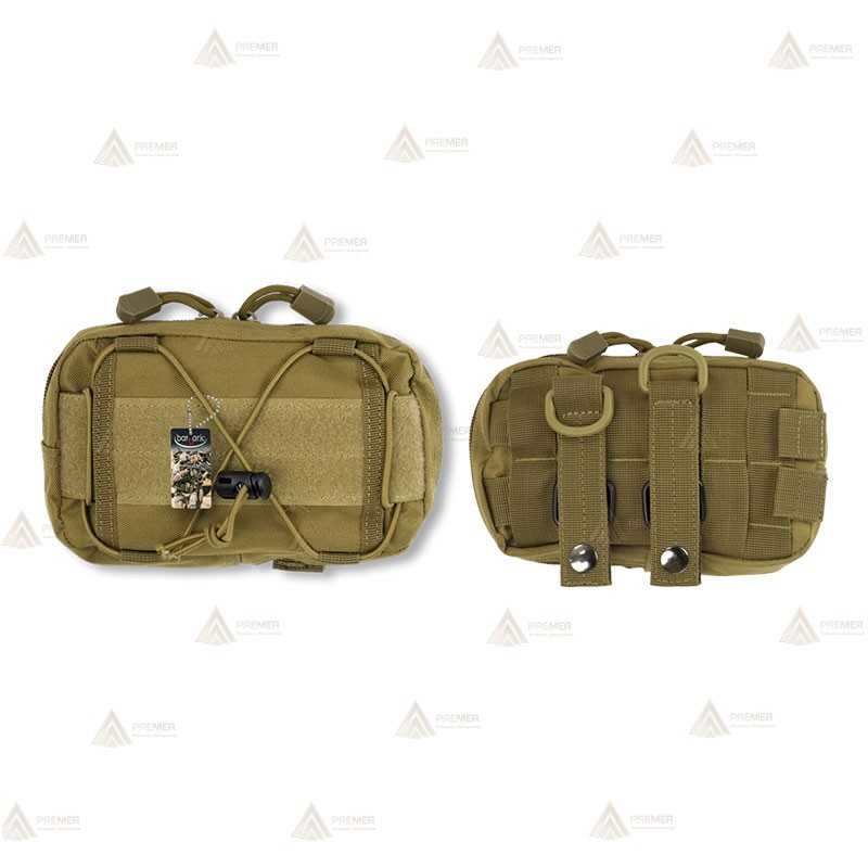 Bolsillo Pouch Coyote con sistema Molle (1,4 litros)