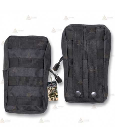 Bolsillo táctico Negro con sistema Molle (1,4 litros)