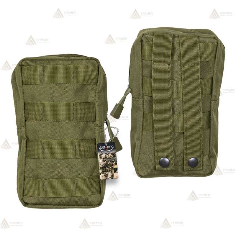 Bolsillo táctico Verde con sistema Molle (1,4 litros)