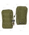 Bolsillo táctico Verde con sistema Molle (1,4 litros)