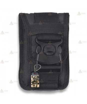 Bolsillo táctico Negro con sistema Molle (1,5 litros)