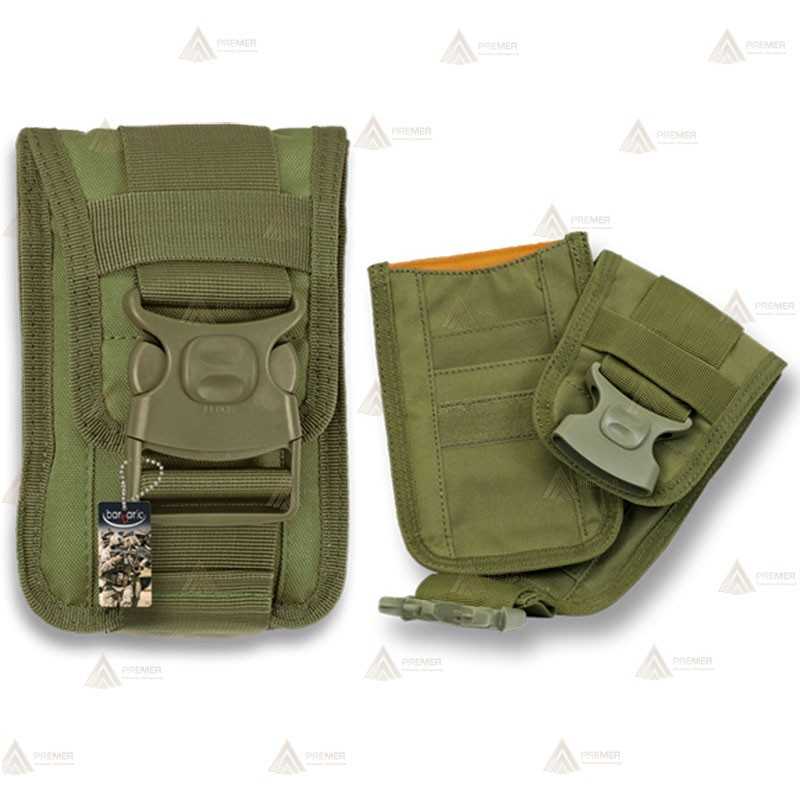 Bolsillo táctico Verde con sistema Molle (1,5 litros)