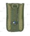 Bolsillo táctico Verde con sistema Molle (1,5 litros)