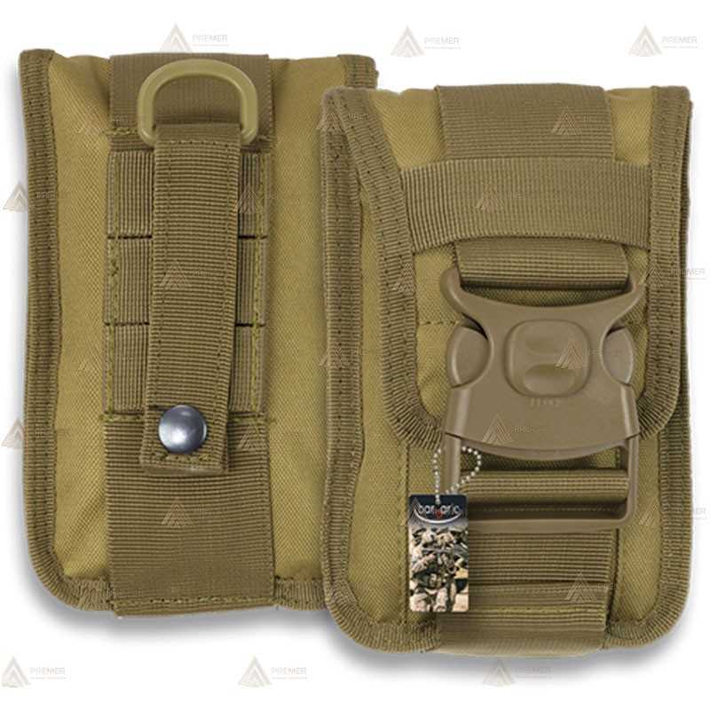 Bolsillo táctico Coyote con sistema Molle (1,5 litros)