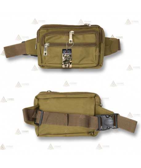 Riñonera táctica multiusos de color Coyote  (2,2 litros)