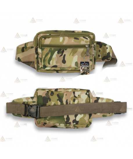 Riñonera táctica multiusos de color Camo  (2,2 litros)