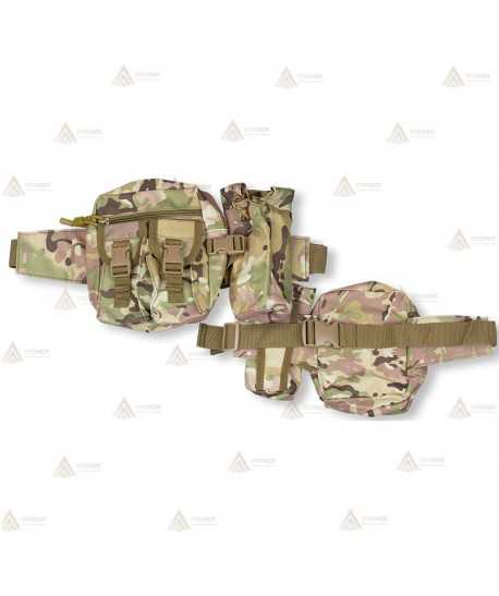 Riñonera táctica multiusos de color Camo (7,5 litros)