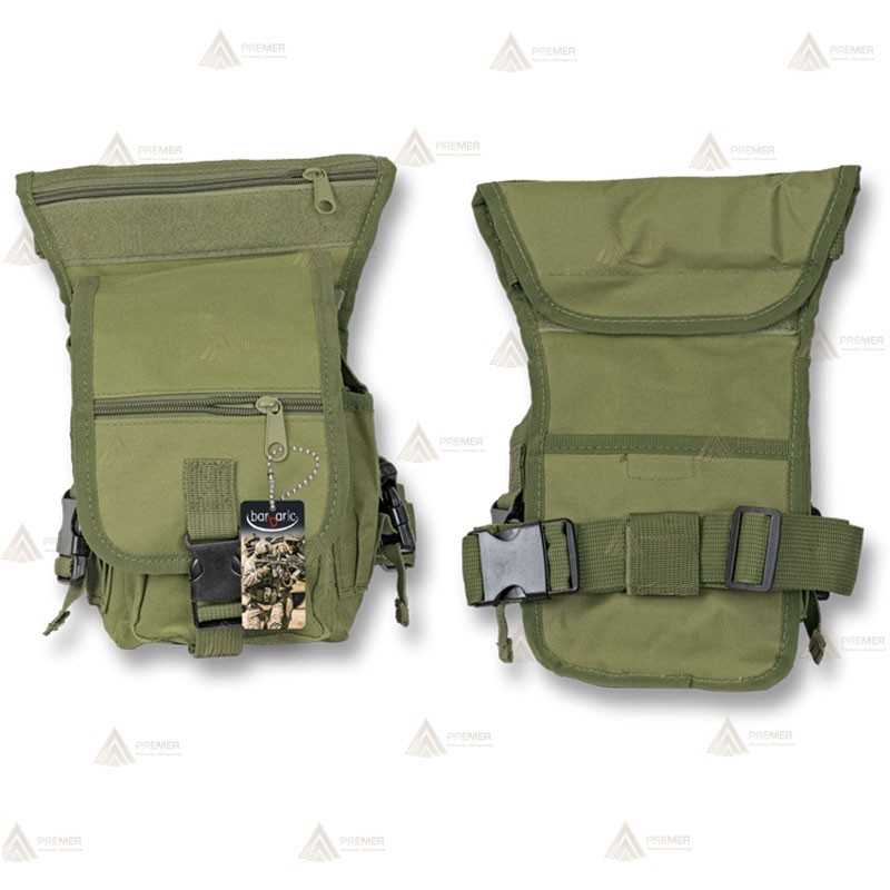 Riñonera táctica multiusos de color Verde (8,4 litros)