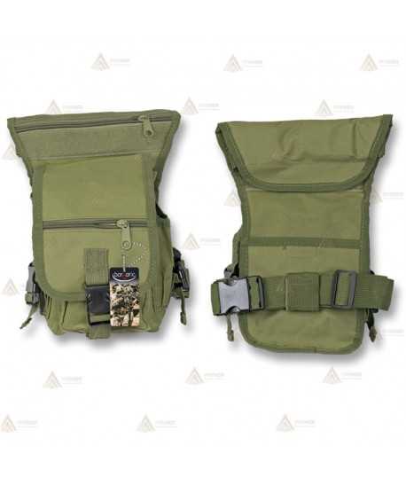Riñonera táctica multiusos de color Verde (8,4 litros)
