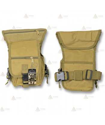 Riñonera táctica multiusos de color Coyote (8,4 litros)
