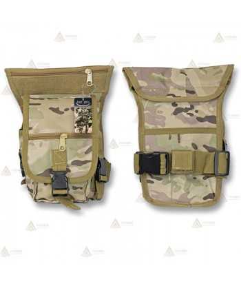Riñonera táctica multiusos de color Camo (8,4 litros)