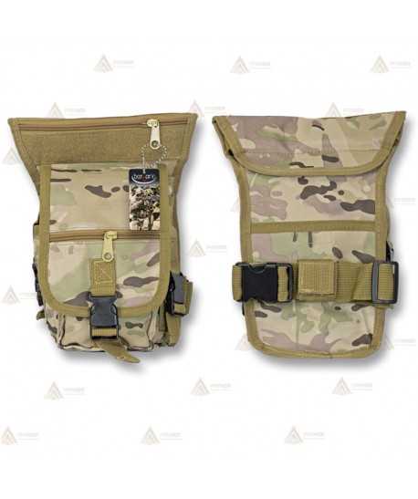 Riñonera táctica multiusos de color Camo (8,4 litros)