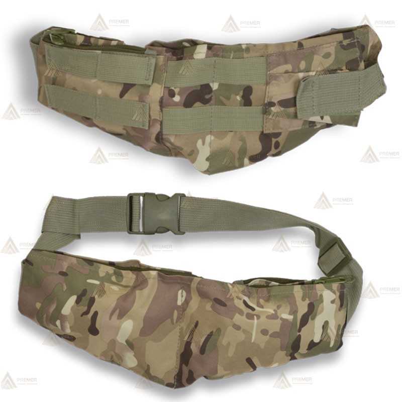 Riñonera táctica de color Camo (2,5 lit.)
