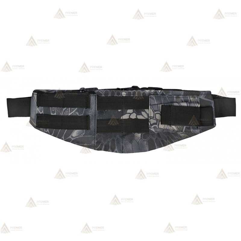 Riñonera táctica de color Negro Phyton Camo (2,5 lit.)