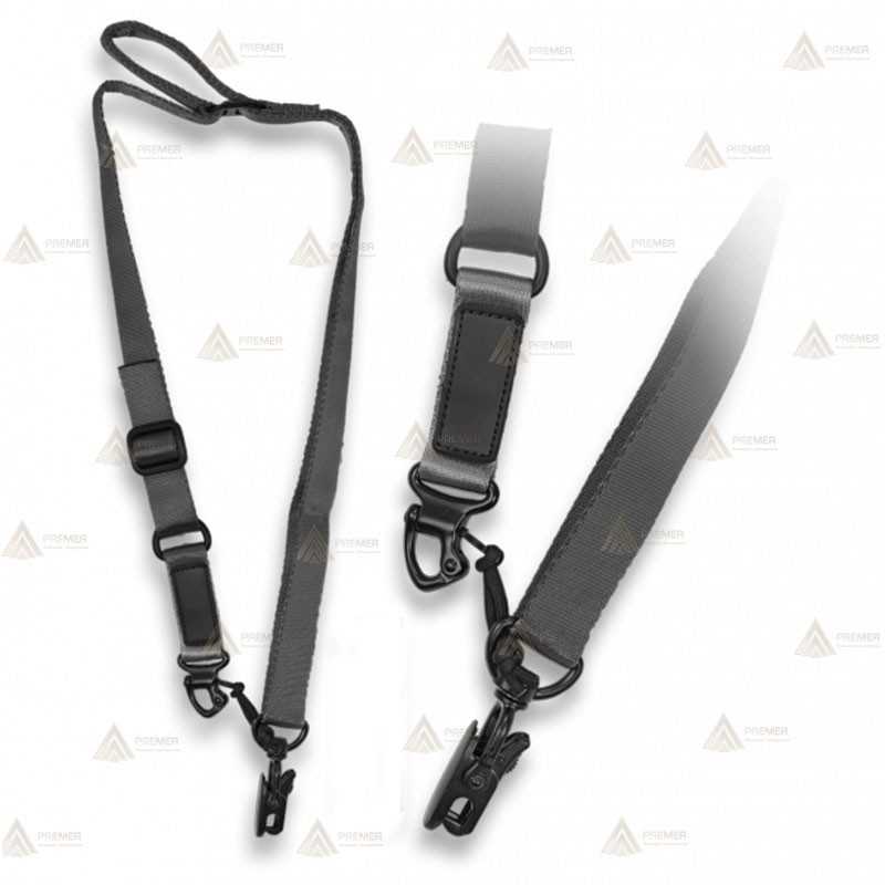 Correa táctica Porta fusil ajustable color Negro