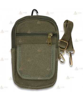 Bolso/bandolera táctica Verde (1,7 litros)