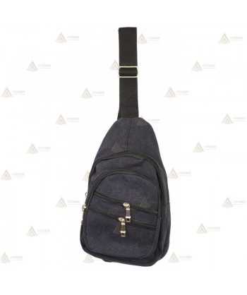 Bandolera táctica color negro (3 litros)