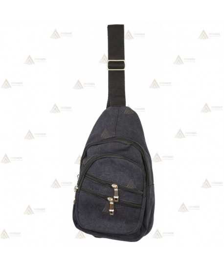 Bandolera táctica color negro (3 litros)