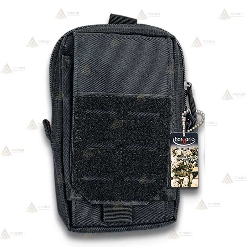 Bolsillo táctico color Negro con sistema Molle (0.9 litros)