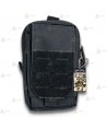 Bolsillo táctico color Negro con sistema Molle (0.9 litros)