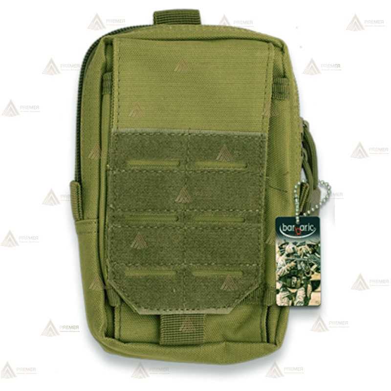 Bolsillo táctico color Verde con sistema Molle (0.9 litros)