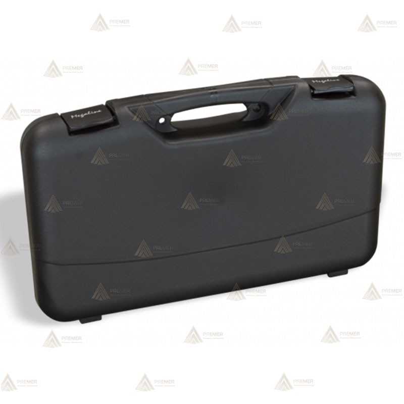 Maletín de PVC con el interior acolchado (48 x 26 x 7 cm)