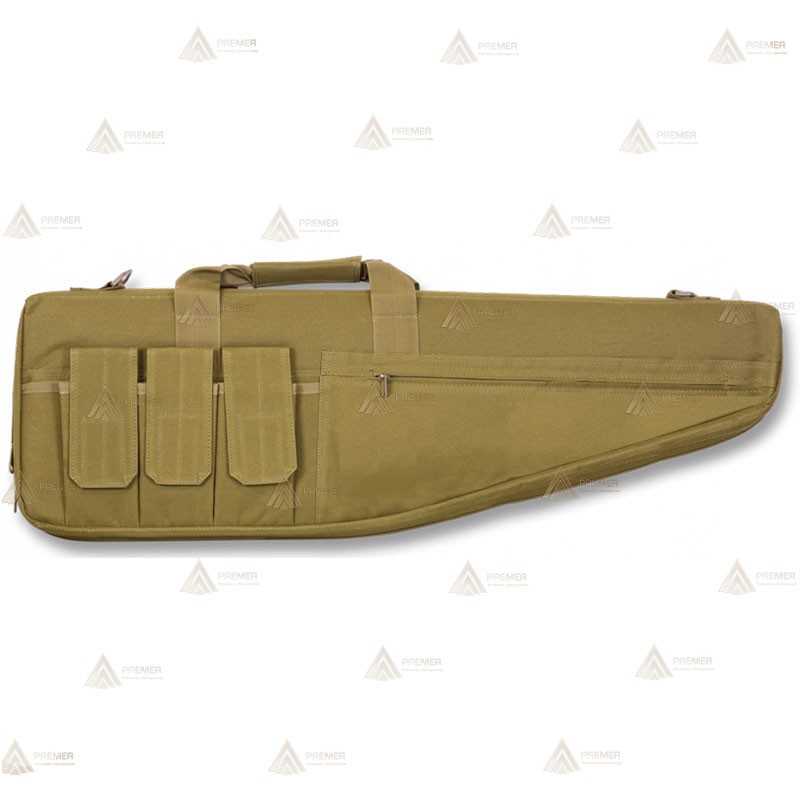 Funda táctica color Coyote para arma larga (80 cm)