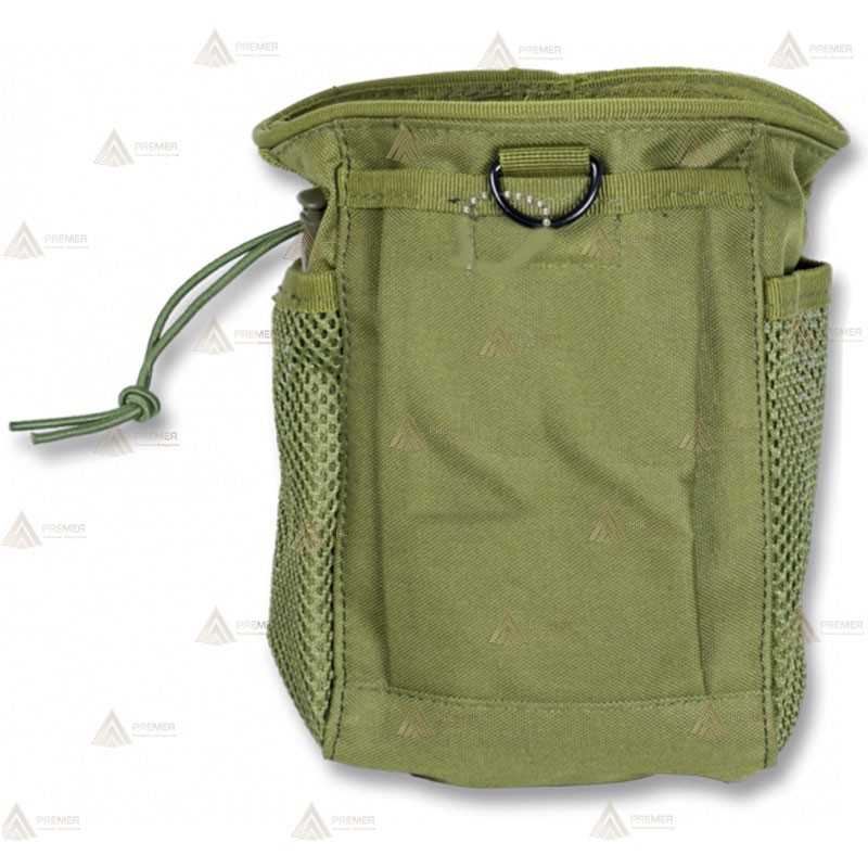 Bolsa de descarga color Verde con sistema Molle (4,3 litros)