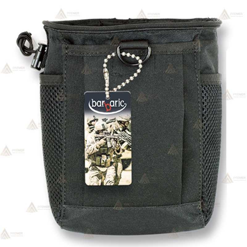 Bolsa de descarga color Negro con sistema Molle (4,3 litros)
