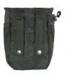 Bolsa de descarga color Negro con sistema Molle (4,3 litros)