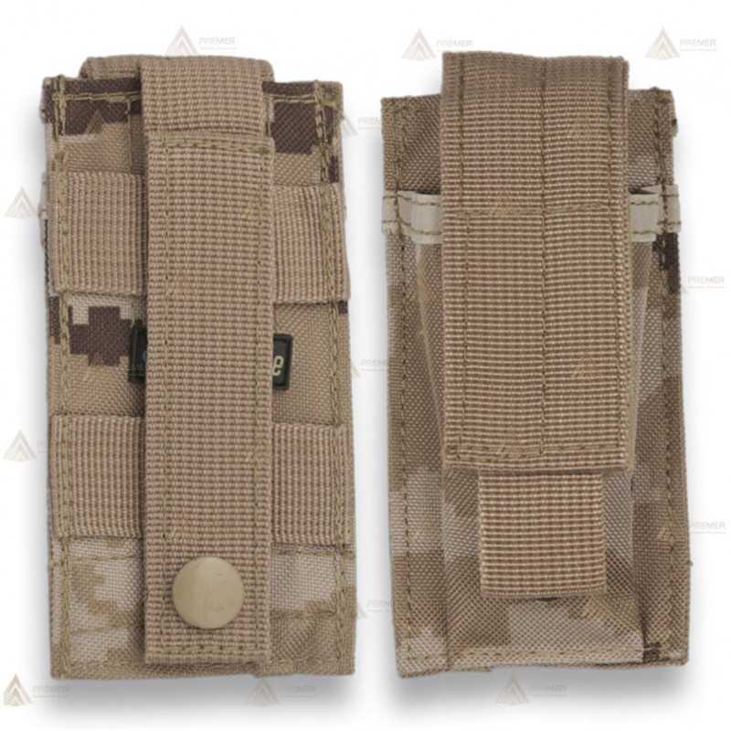 Funda táctica Camo para cargador con sistema Molle