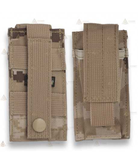 Funda táctica Camo para cargador con sistema Molle