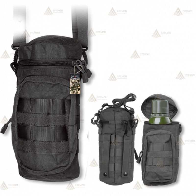 Porta termo táctico color Negro Ø11cm