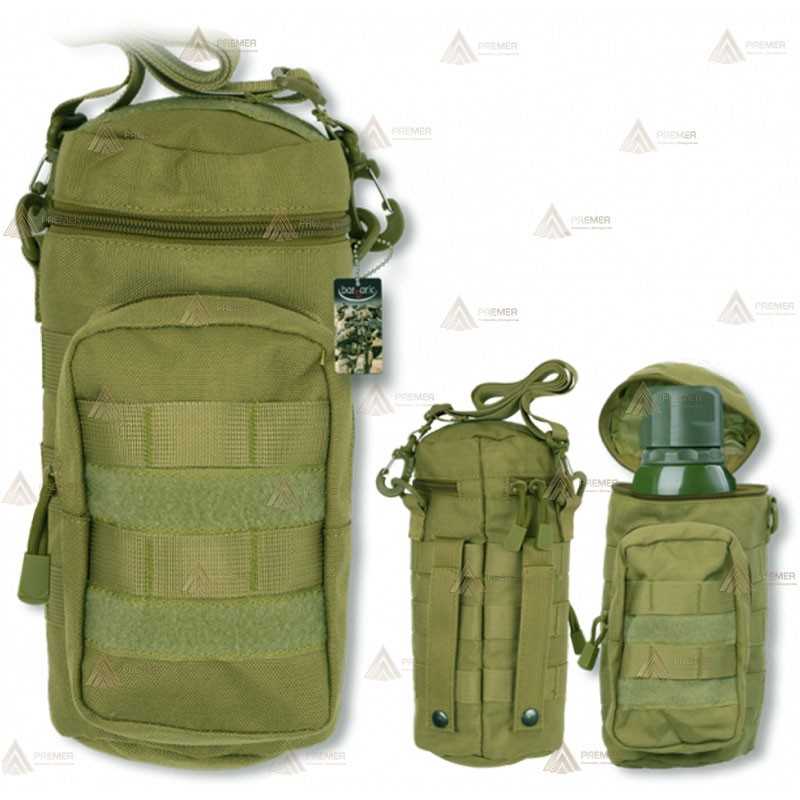 Porta termo táctico color Verde Ø11cm