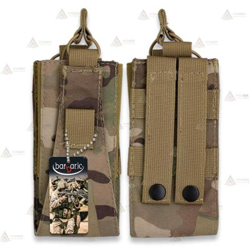 Funda táctica Camo para Walkie con sistema Molle