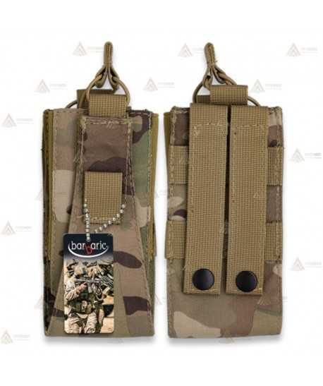 Funda táctica Camo para Walkie con sistema Molle