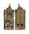 Funda táctica Camo para Walkie con sistema Molle