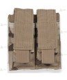 Funda táctica para cargador doble color Camo con sistema Molle