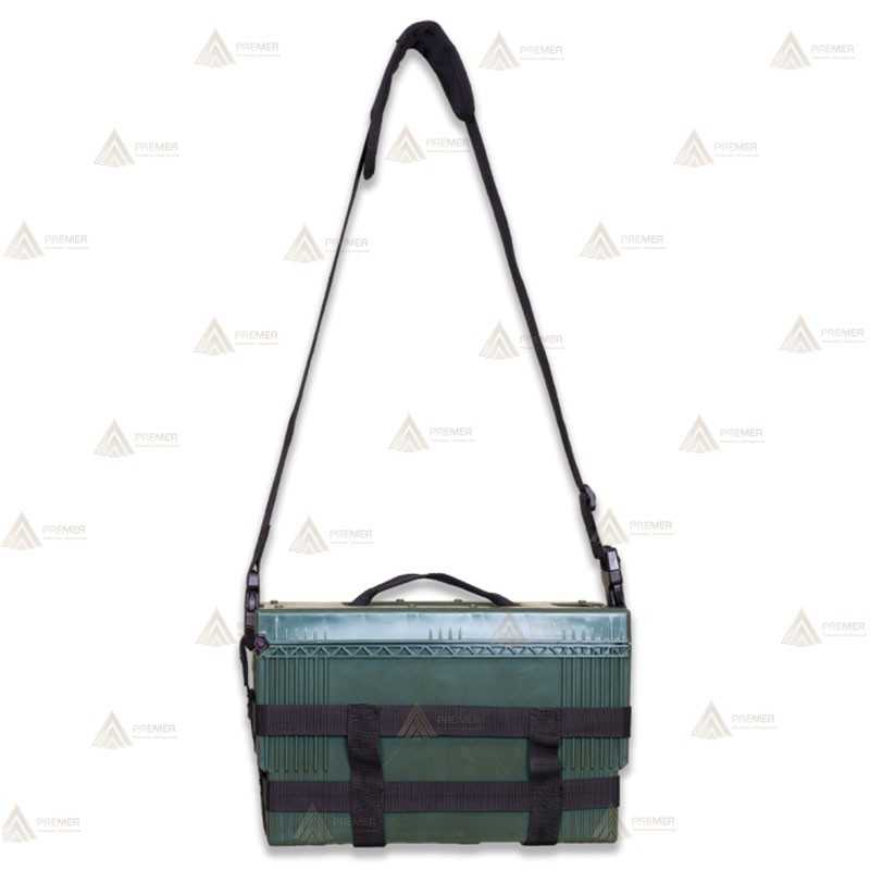 Cinta Molle negra de transporte para caja de munición