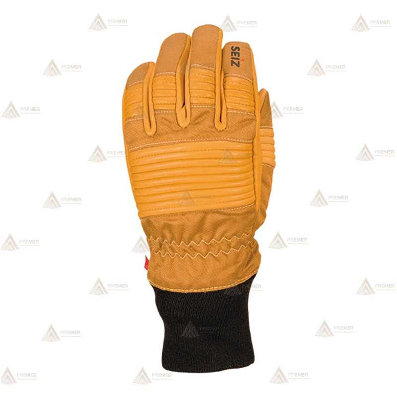 Guantes tácticos fabricados en piel de alce y NOMEX® en color beige