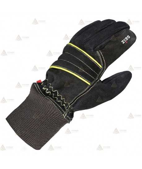 Guantes para bomberos estructurales en piel flor
