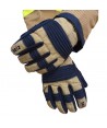Guantes tácticos de color beige y negro (PBI)