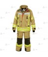 Chaquetón de intervención para bomberos color dorado