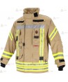 Chaquetón de intervención para bomberos color dorado