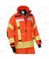 Chaquetón de intervención para bomberos color naranja