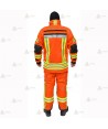 Chaquetón de intervención para bomberos color naranja