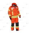 Cubrepantalón de intervención para bomberos color naranja
